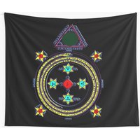 Solomon Circle Goetia Tapestry