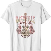 Nashville Music City Graphic Tee Shirt