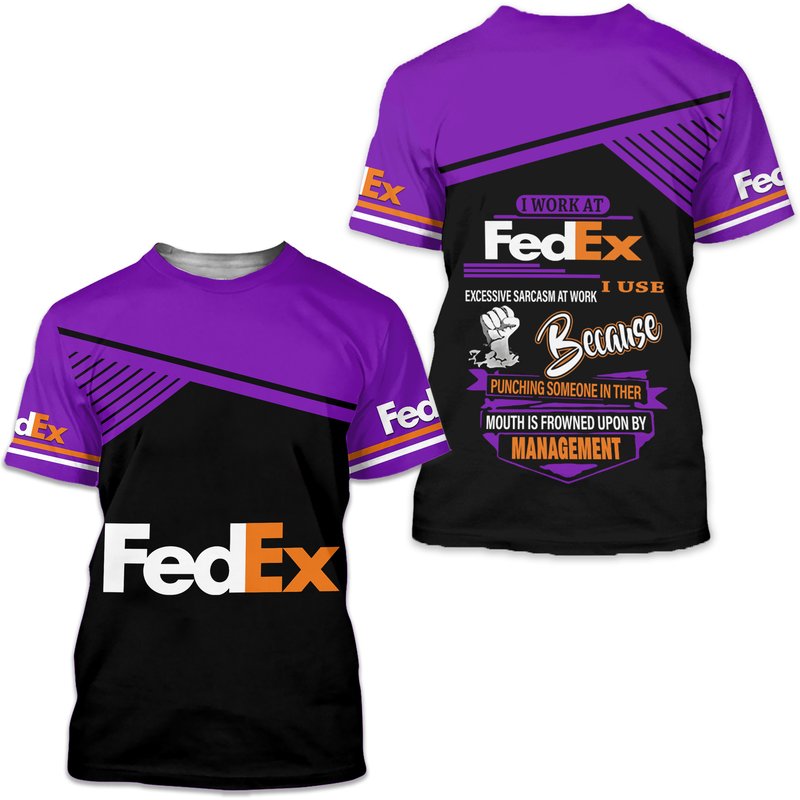 Fedex 3d Tshirt