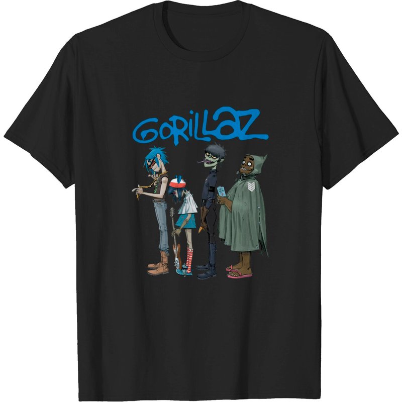 Gorillaz Shirt, Gorillaz Men's Rock The House T-shirt — T-shirts pour hommes