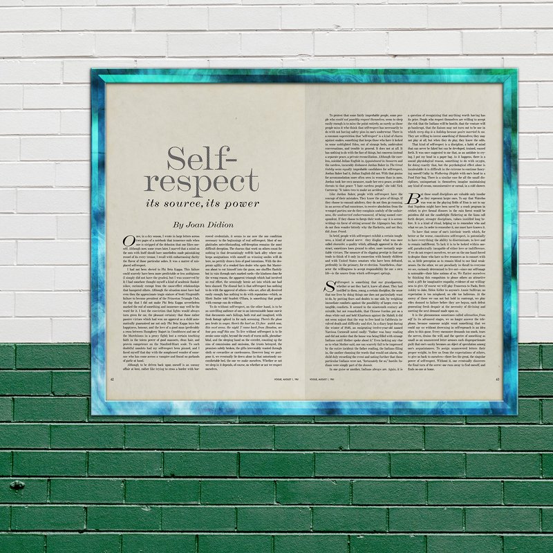 Joan Didion Premium Matte Vertical Poster — Posters & Prints