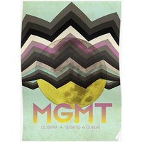 Mgmt Tour Poster Premium Matte Vertical Poster — Posters & Prints