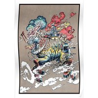 Uyama Hiroto - Freeform Jazz Premium Matte Vertical Poster