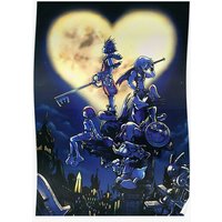 Kingdom Hearts - Box Art Premium Matte Vertical Poster — Posters & Prints