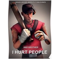 Team Fortress - Scout Premium Matte Vertical Poster