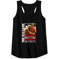 The Flu Game 1997 Michael Jordan Tank Tops — Mens T Shirts