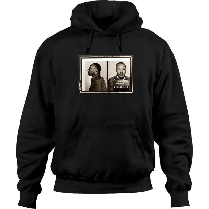 Martin Luther King Mlk Mug Shot Hoodies — Sweats à capuche pour hommes