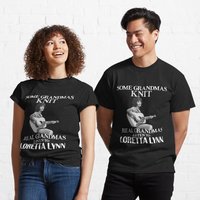 Loretta Lynn Singer Songwriter Career Spanning Six Decades T-shirt — T-shirts pour hommes