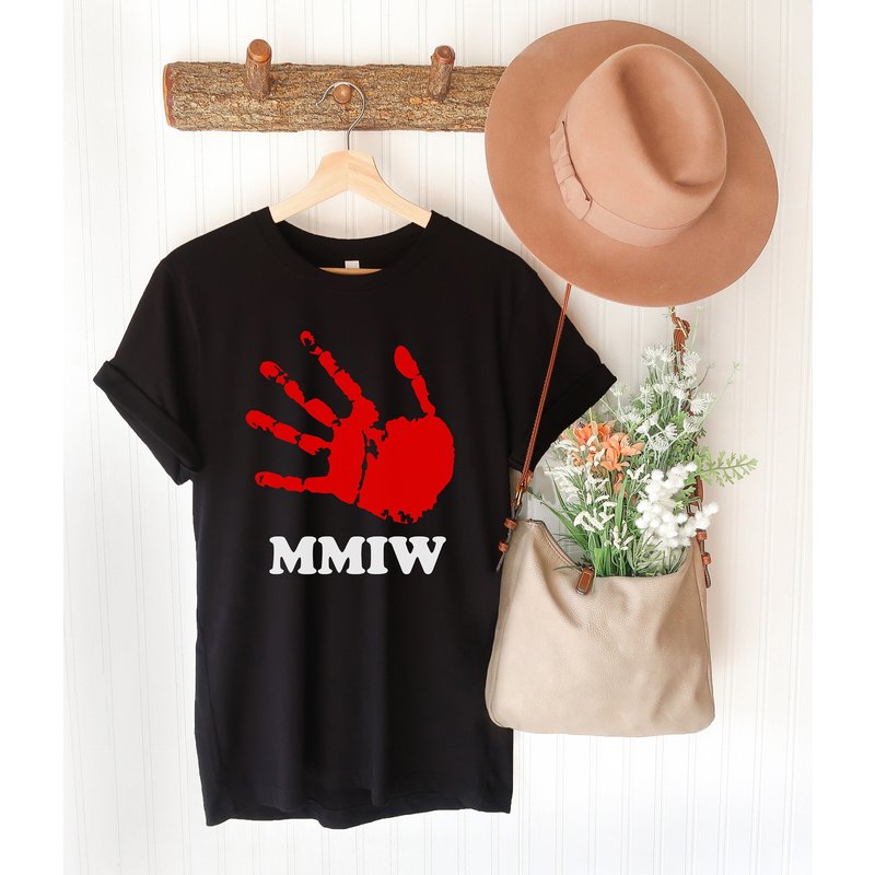 Mmiw Shirt, No More Stolen Sister Shirt, Indigenous Hand Shirt, American Native Shirt — T-shirts pour hommes
