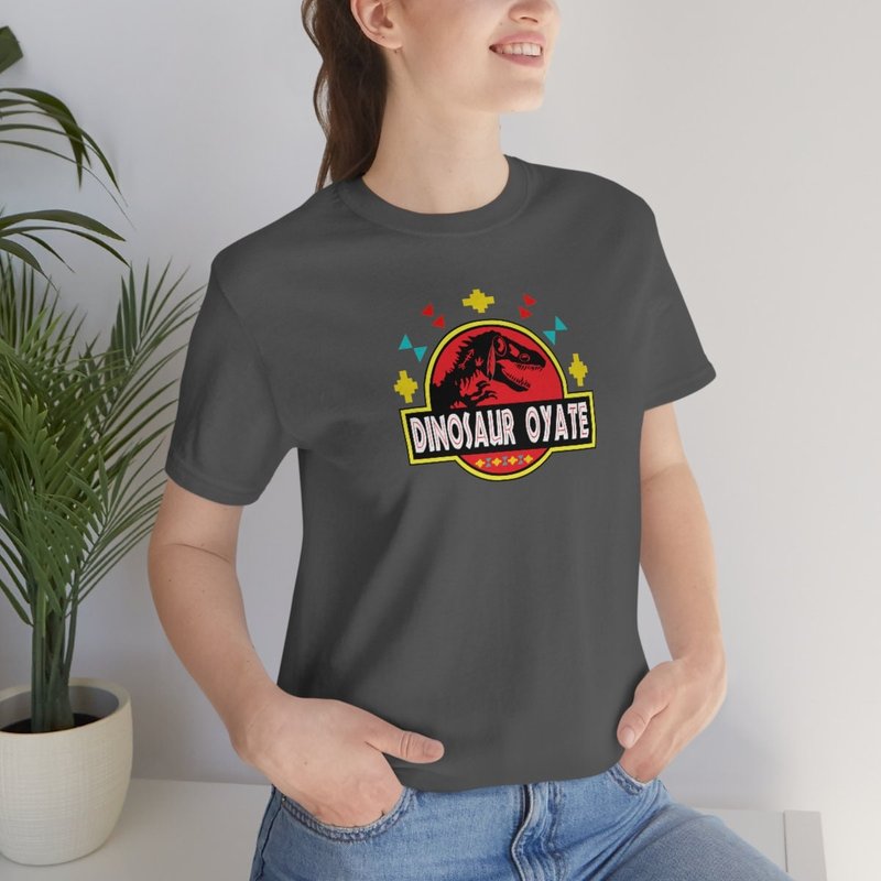 Native Printerval.com Indigenous Dinosaur Oyate T-shirt — Mens T Shirts