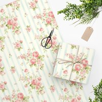 Wrapping Paper, Rose Wrapping Paper — Papier cadeau et fêtes