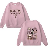 Wallen Western Sweatshirt, Wallen Shirt, Vintage Rock Shirt, Country Music Shirt — Sweats à capuche pour hommes