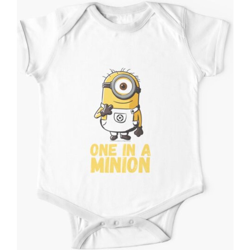 Minions One In A Minion Onesie — Bodys bébé