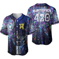 420 Special Subtronics Festival Baseball Jersey — T-shirts pour hommes