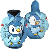 Piplup 3d Hoodie