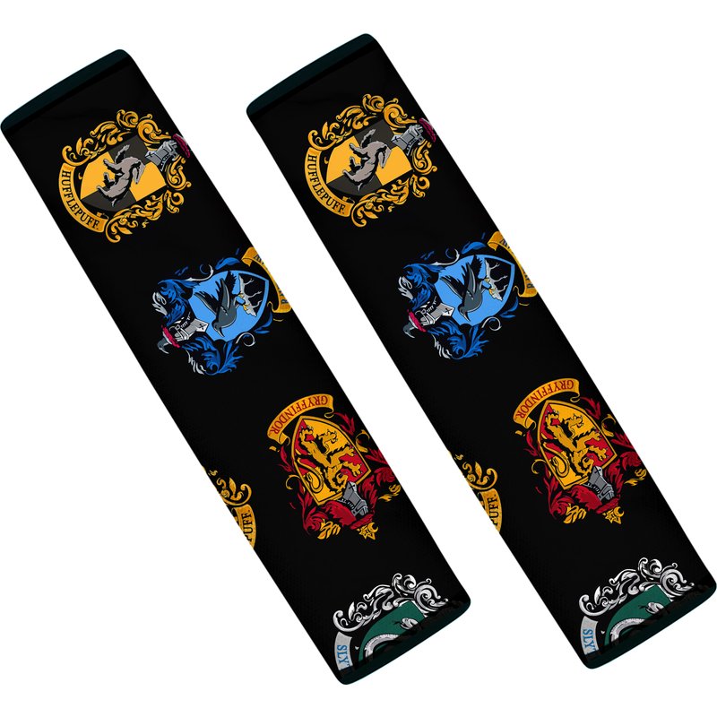 Harry Potter Houses Seat Belt Covers — Housses de siège de voiture