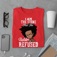 The Stone That The Builder Refused Huey Boondocks T-shirt