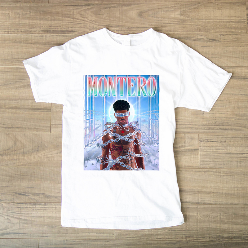 Montero Lil Nas X Album Cover Shirt — T-shirts pour hommes