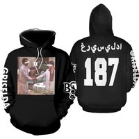 Benny The Butcher The Plugs 3d Hoodie — Sweats à capuche pour hommes