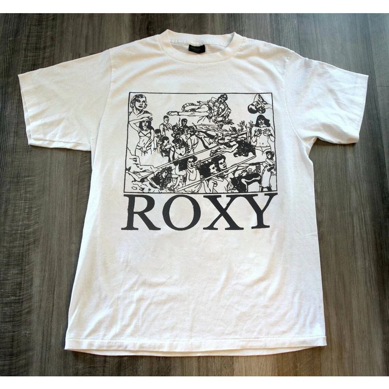 Roxy Music T-shirt, Vintage Roxy Music Band T-shirt — T-shirts pour hommes