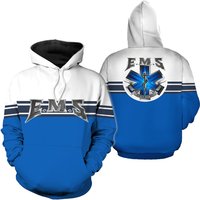 I Am Ems 3d All Over Printed Hoodie — Sweats à capuche pour hommes