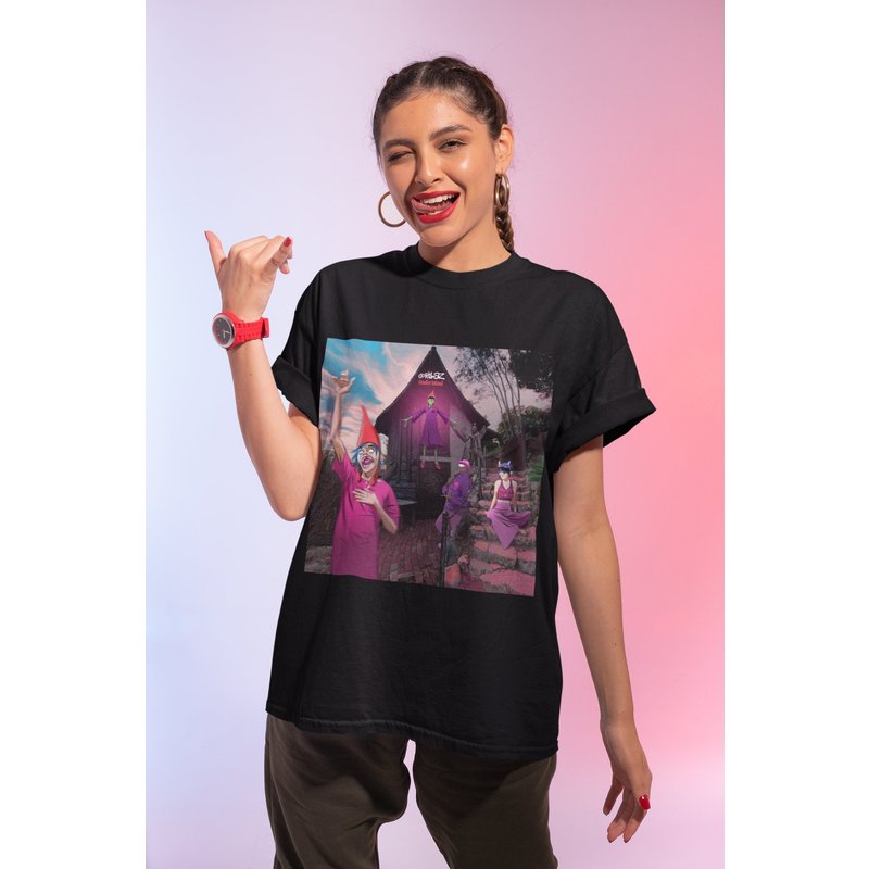 New Album Cracker Island Shirt, Gorillaz Shirt, Gorillaz North America Tour 2022 Shirt — T-shirts pour hommes