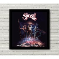 Poster Ghost Imperator Europe Tour 2022 Poster, Ghost 2022 Tour Poster — Affiches et impressions