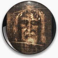 Jesus Shroud Of Turin Pin Button — Accessoires de mode