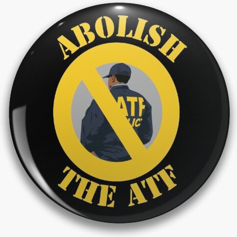 Abolish The Atf Pin Button — Accessoires de mode