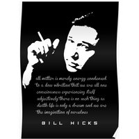 Bill Hicks Life Is Only A Dream Premium Matte Vertical Poster