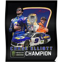 Chase Elliott Championship Premium Matte Vertical Poster — Affiches et impressions