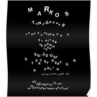 Helena Markos Tanzgruppe Premium Matte Vertical Poster