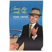 Frank Sinatra: Come Fly With Me Premium Matte Vertical Poster — Affiches et impressions