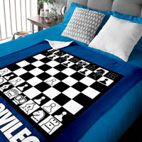 White Privilege Chess Baby Blankets — Couvertures pour bébé