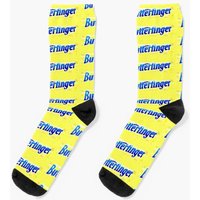 Butterfinger Candy Bar Wrapper With Pastels Socks