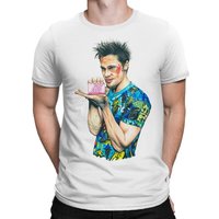 Tyler Durden Fight Club T-shirt / Brad Pitt Shirt