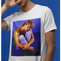Brad Pitt 90s T-shirt | Brad Pitt Shirt | Movie T Shirt — T-shirts pour hommes