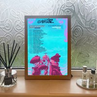 Gorillaz North America Tour 2022 Poster — Affiches et impressions