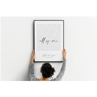 Song Poster, Song Lyrics — Affiches et impressions