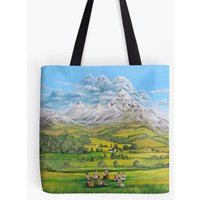 The Sound Of Music Oil Painting Bag — Sacs fourre-tout
