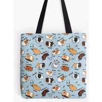 Guinea Pig Daily To-do List - Blue Background Bag — Sacs fourre-tout