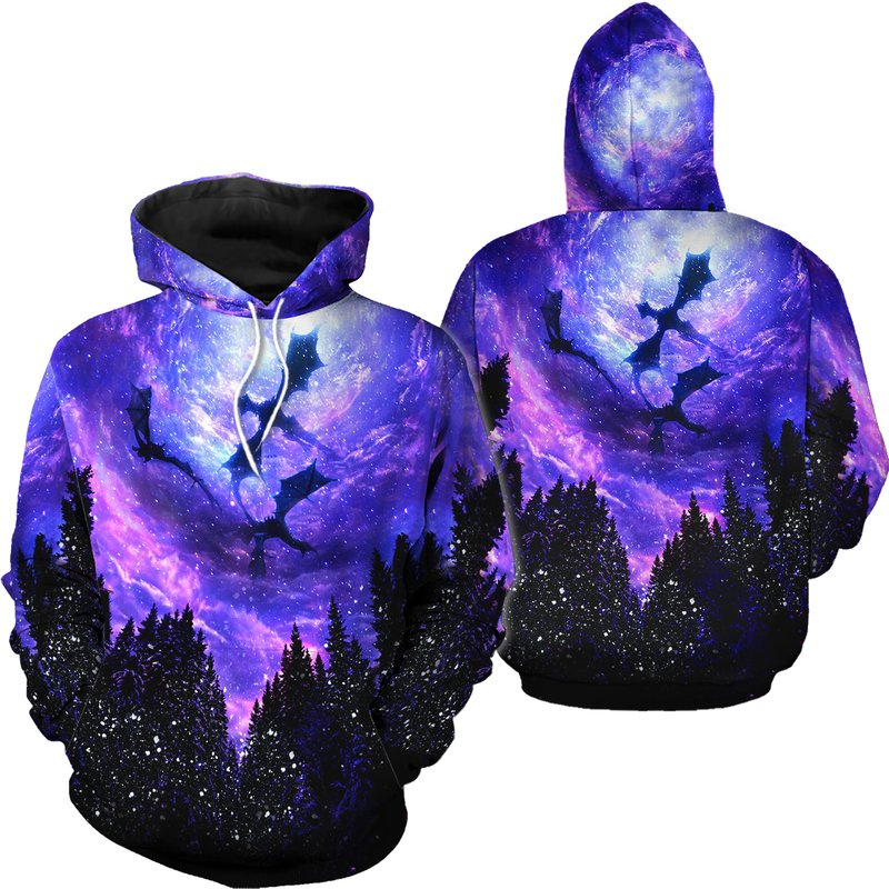Game Of Thrones Dragons Unisex Hoodie 3d — Sweats à capuche pour hommes