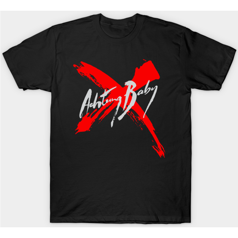 U2 Achtung Graffiti - U2 - T-shirt — T-shirts pour hommes