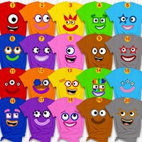 Numberblocks Halloween T-shirt - Fun & Creative Kids Costume Tee