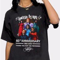 Loretta Lynn Vintage Shirt, Rip Loretta Lynn T-shirt, 60th Anniversary