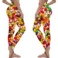 Gourmet Jelly Bean Pattern Leggings
