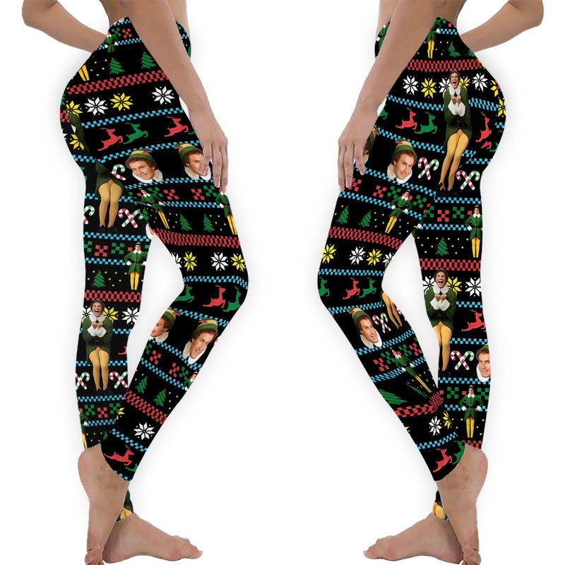 Buddy The Elf Ugly Christmas Sweater — Legging femme
