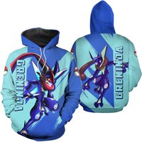 Greninja 3d Hoodie