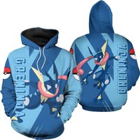 Greninja 3d Hoodie