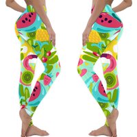Smile Pop Art Leggings | Abstract Stylish
